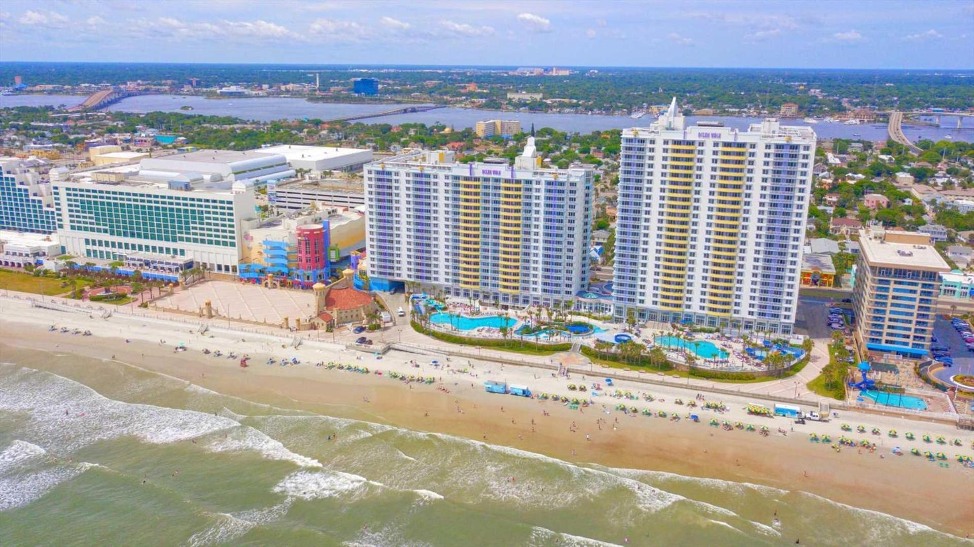 Luxury 20Th Floor 2 Bedroom Condo Direct Oceanfront Wyndham Ocean Walk Resort Daytona Beach | 2020 エクステリア 写真