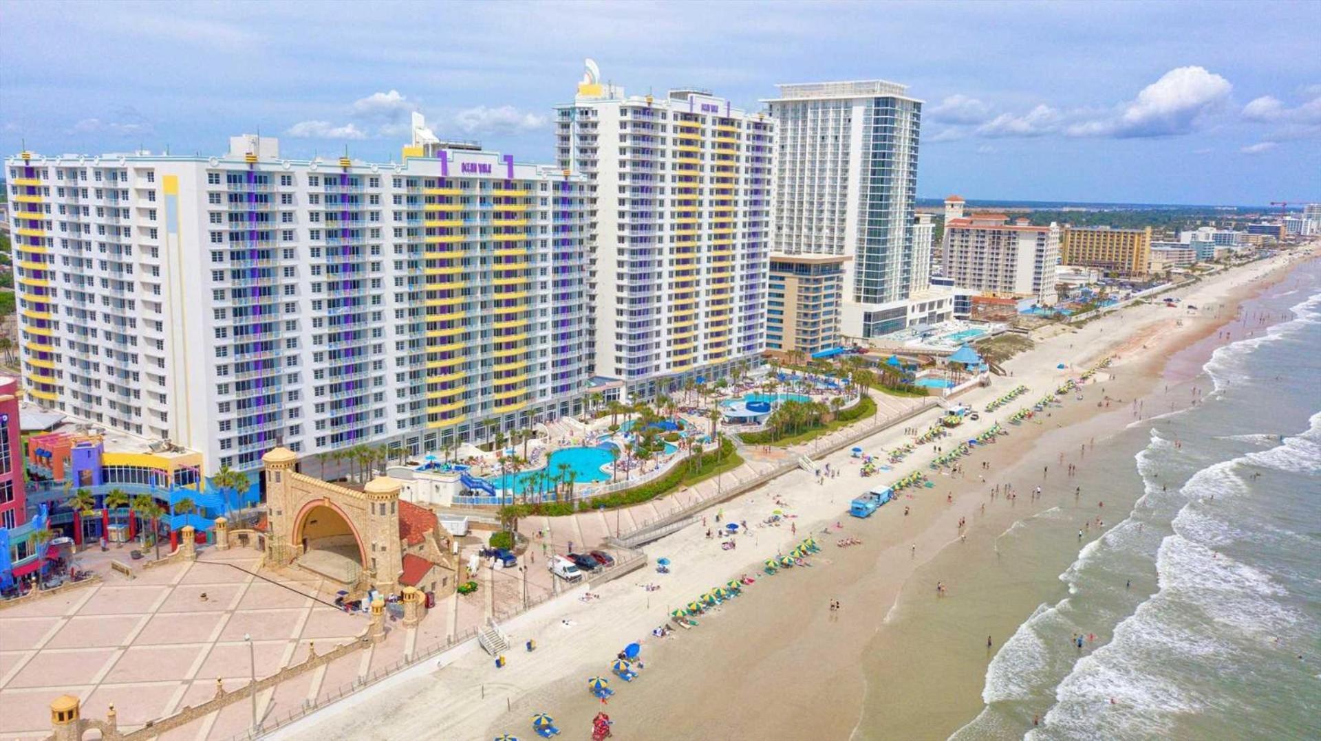 Luxury 20Th Floor 2 Bedroom Condo Direct Oceanfront Wyndham Ocean Walk Resort Daytona Beach | 2020 エクステリア 写真